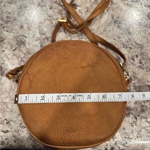 HAMMIT Los Angeles Tan Leather Crossbody Bag